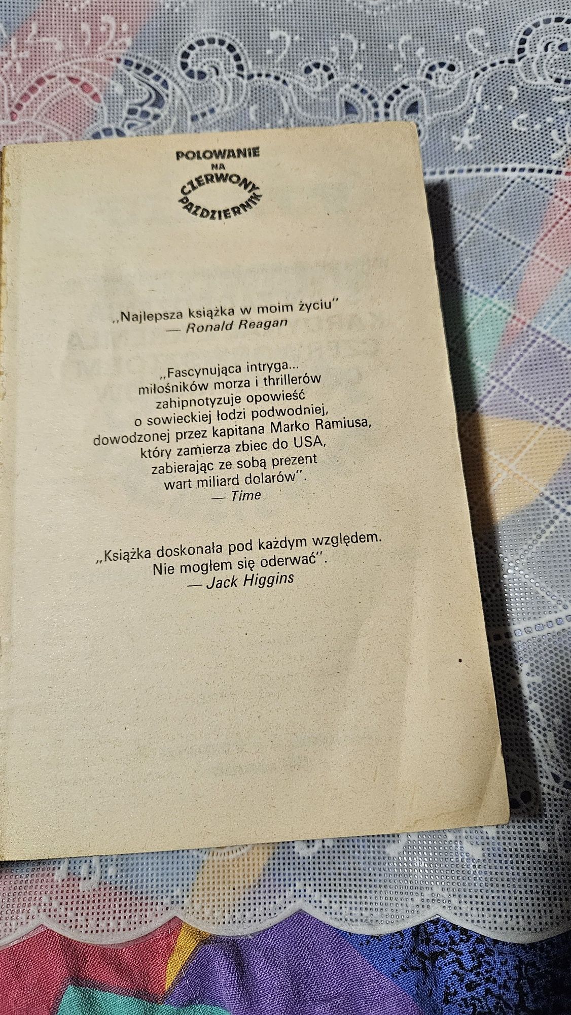 Polowanie na czerwony październik Clancy