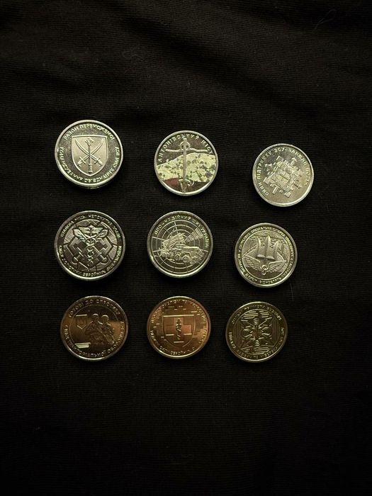 Полная Колекция Монеты 10грн. Разные колекционные