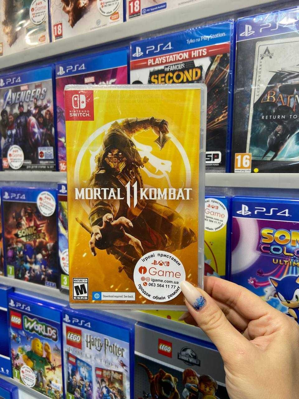 Mortal Kombat 11 MK Мортал Комбат Nintendo Switch igame