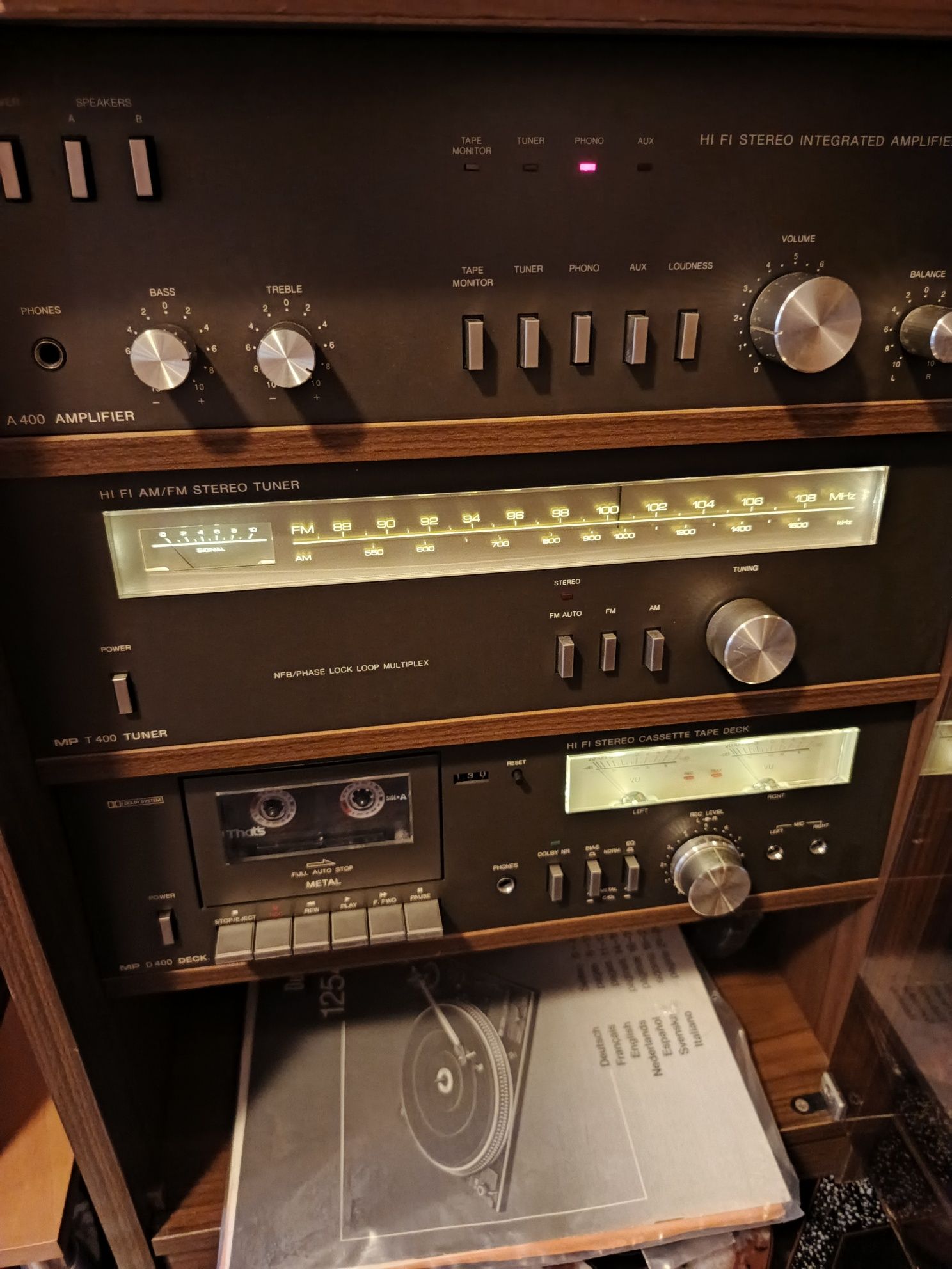 Dual HiFi center Angelika 82 jak nowa wieża vintage