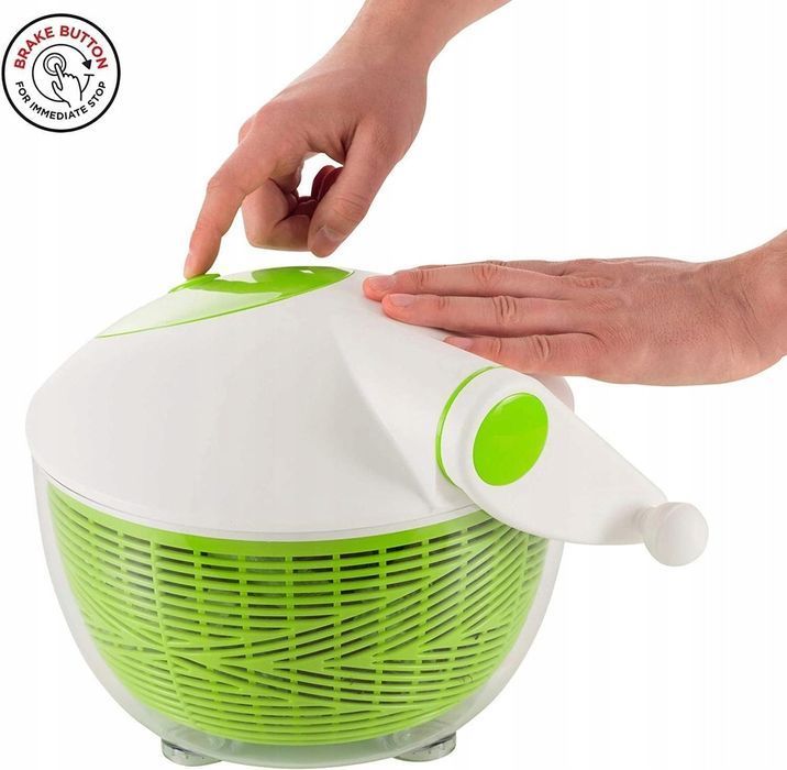 Wirówka Suszarka Cedzak Do Sałaty Ziół Warzyw Makaronu Ibili 4L 26cm