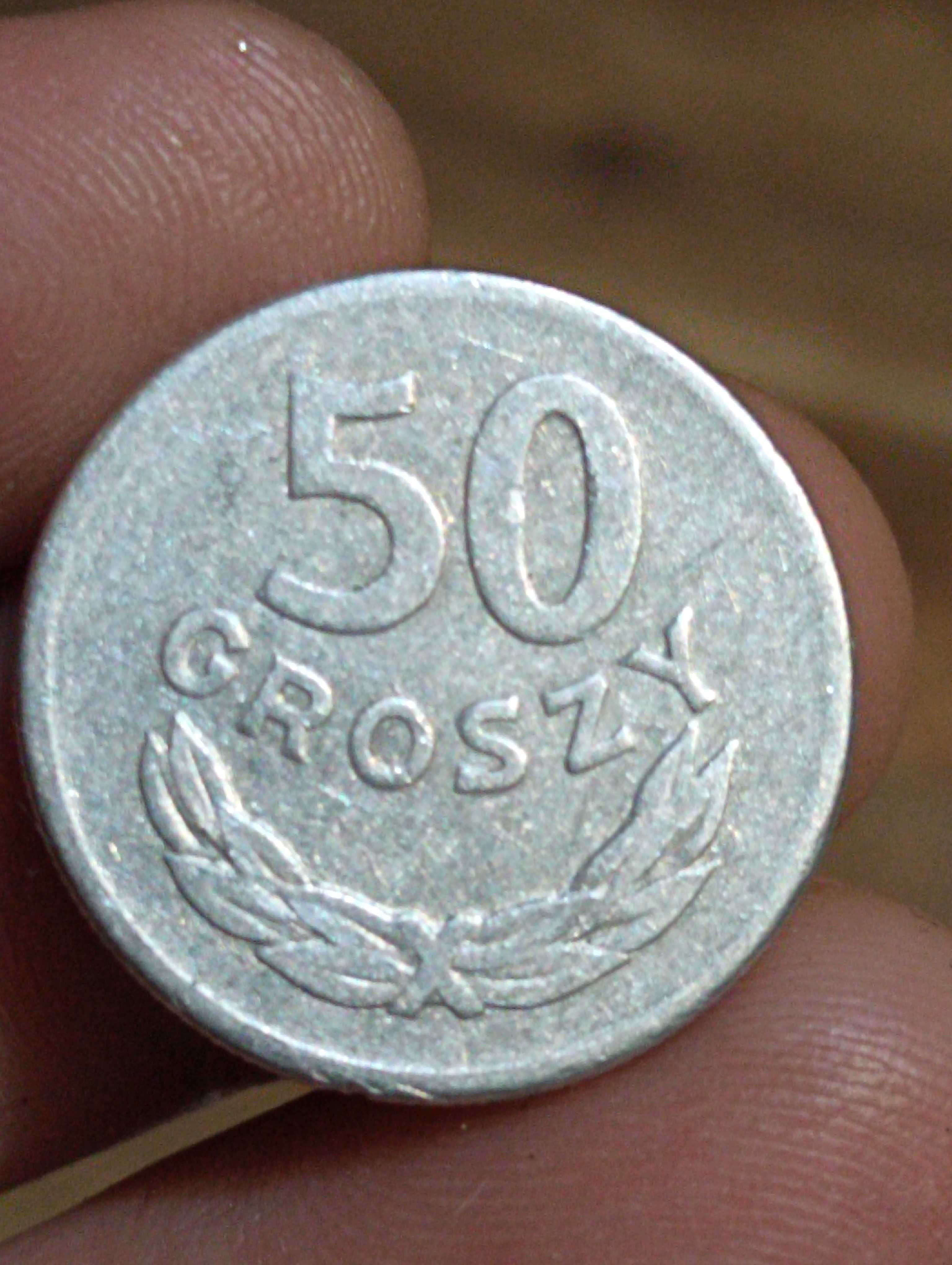 Sprzedam monete trzynasta 50 groszy 1965 rok