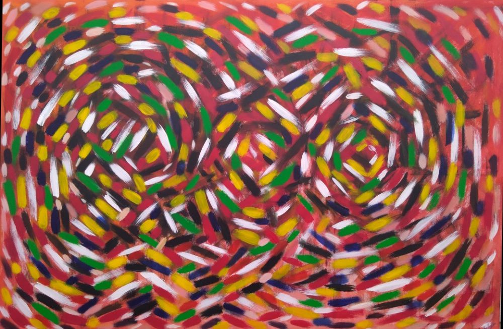 Pintura em tela 1,80 x 1,20 cm de Carlos Costa