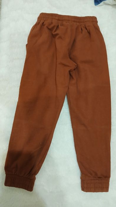 Spodnie lekko ocieplane  116/122