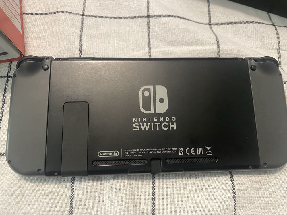 Nintendo switch cinza