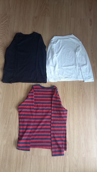 Conjunto de camisolas de manga comprida 2 Benetton e 1 zy
