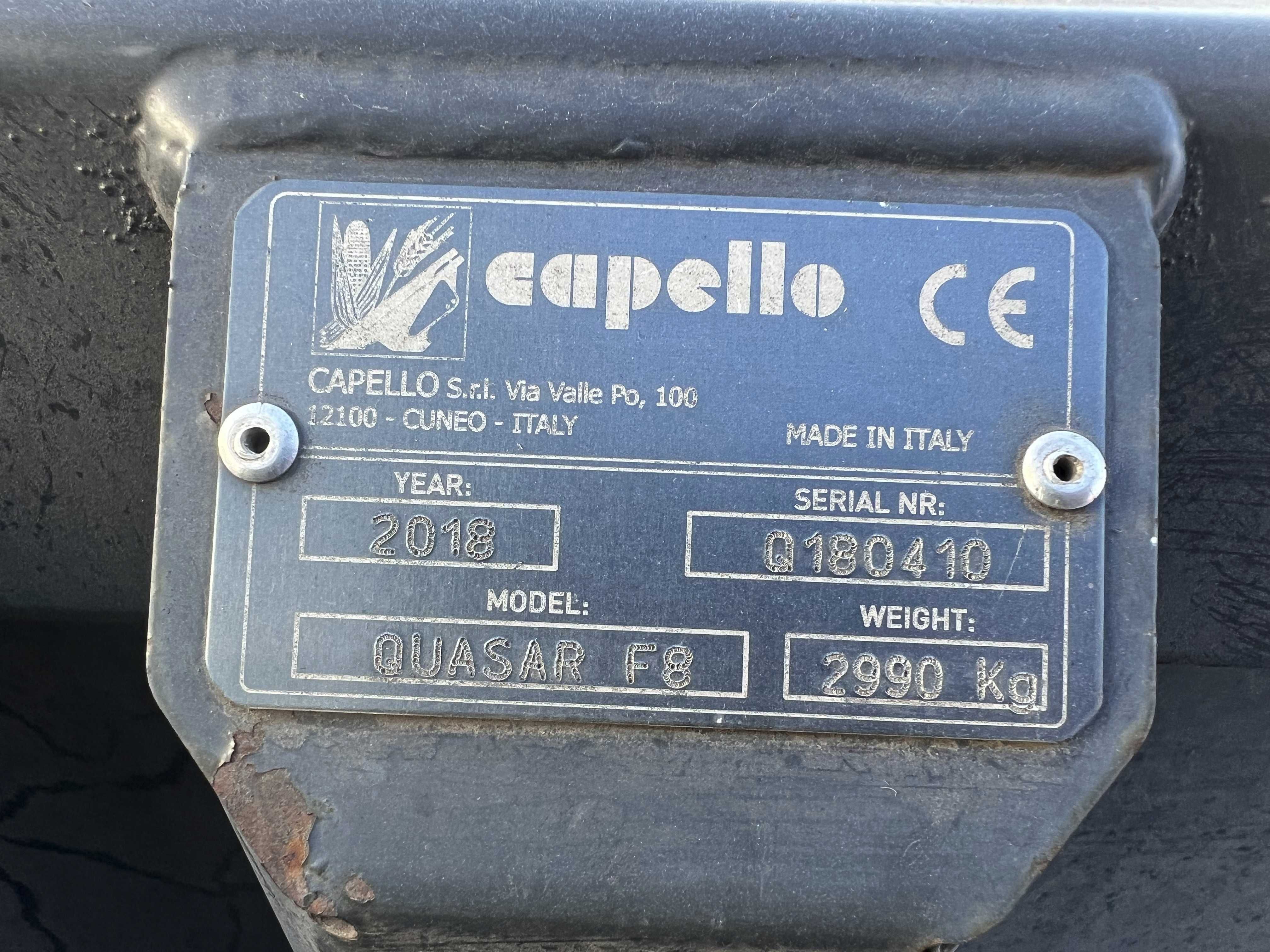 Жатка кукурудзяна capello