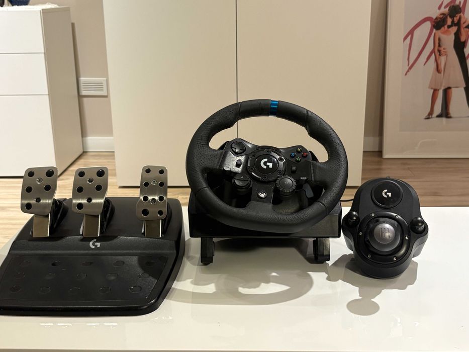 Logitech g923 + Shifter