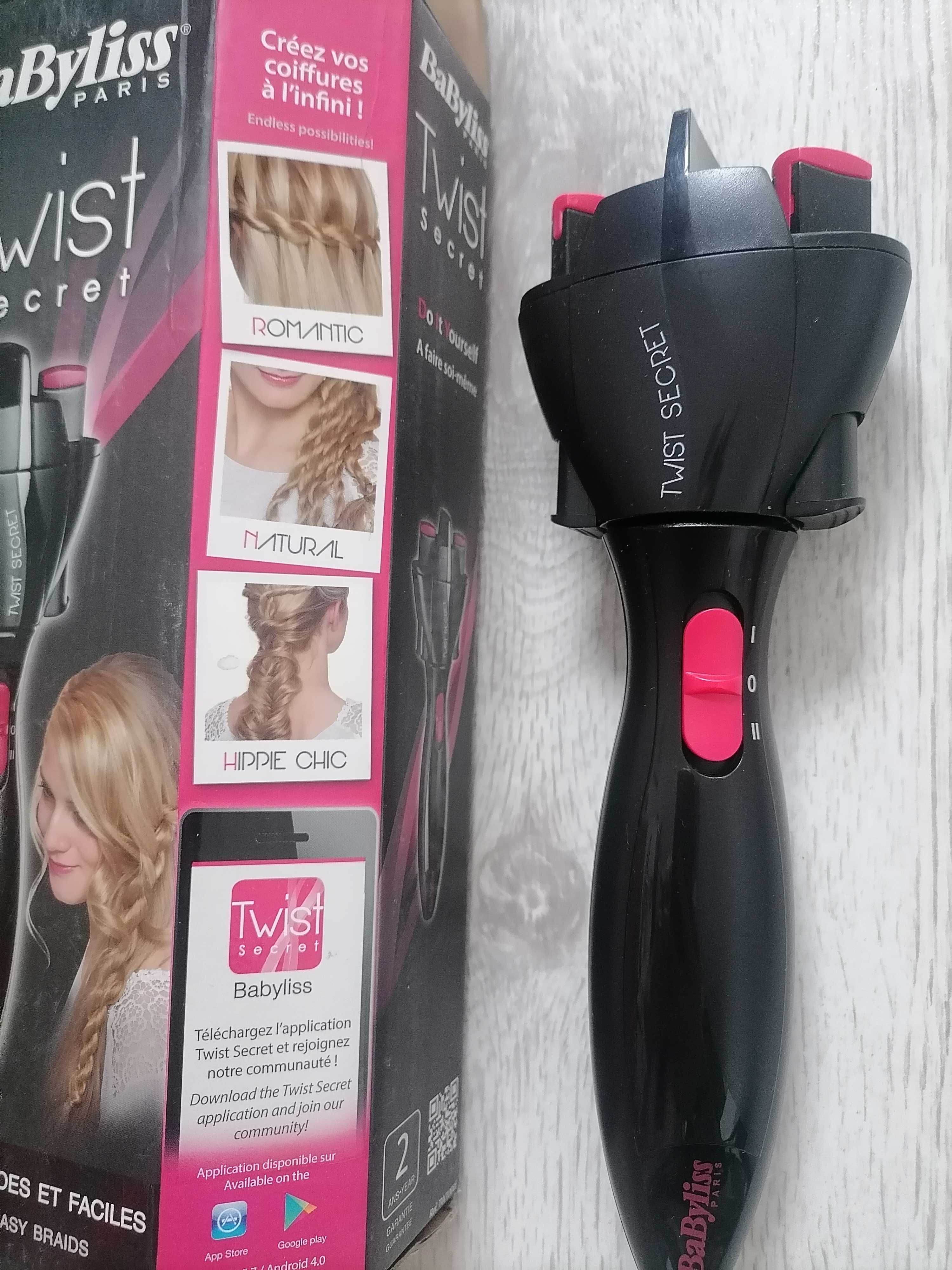 Zaplatać warkoczy Babyliss Twist nowy