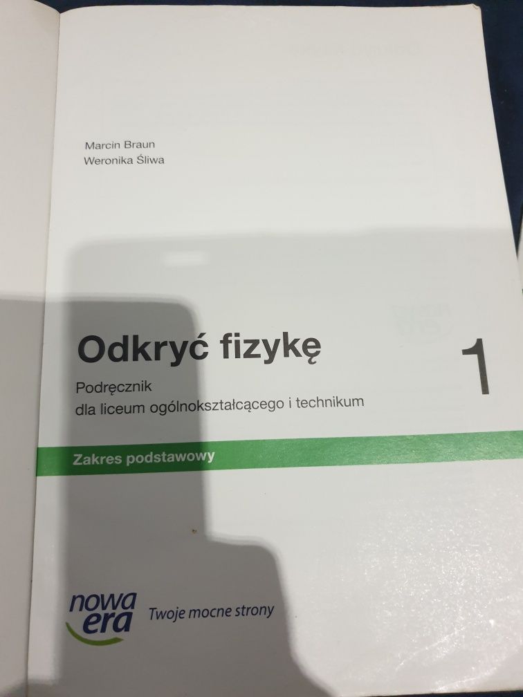 Podrecznik odkryć fizykę