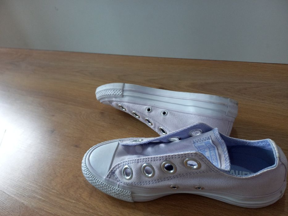 All star lilás sem atacadores
