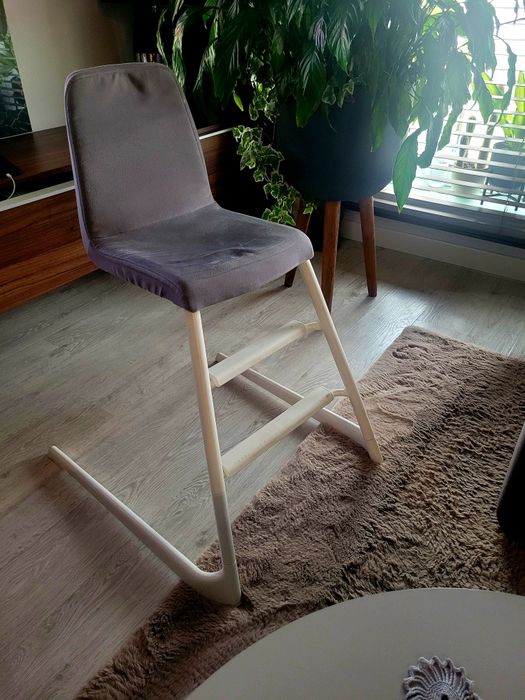 Krzesło dziecięce ikea z pokrowcem