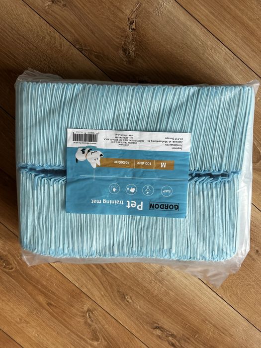 100 szt Podkłady do nauki sikania dla psa 45x60