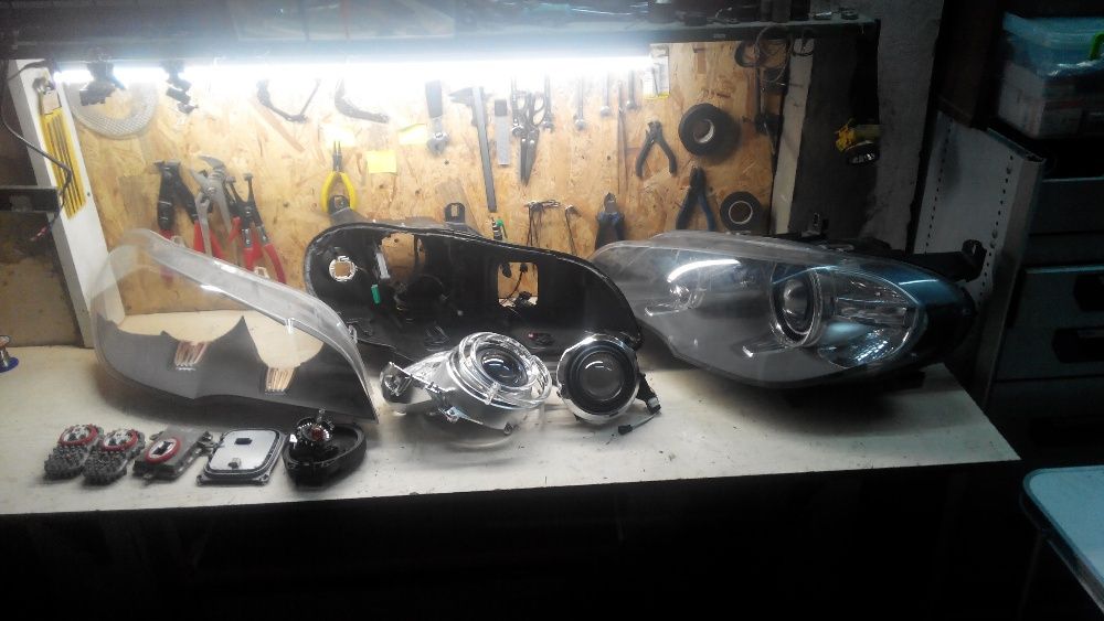 Фара линза BMW f10, f02, f01,е38, е39, е46, е60, е65, х5 E53, E70, E90