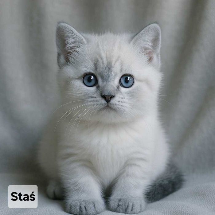 Kocurek Brytyjski (PZF) Staś – przytulas który szuka swojego człowieka