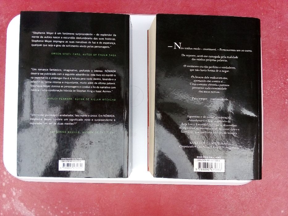 Amanhecer e Nómada - Stephenie Meyer - NOVOS