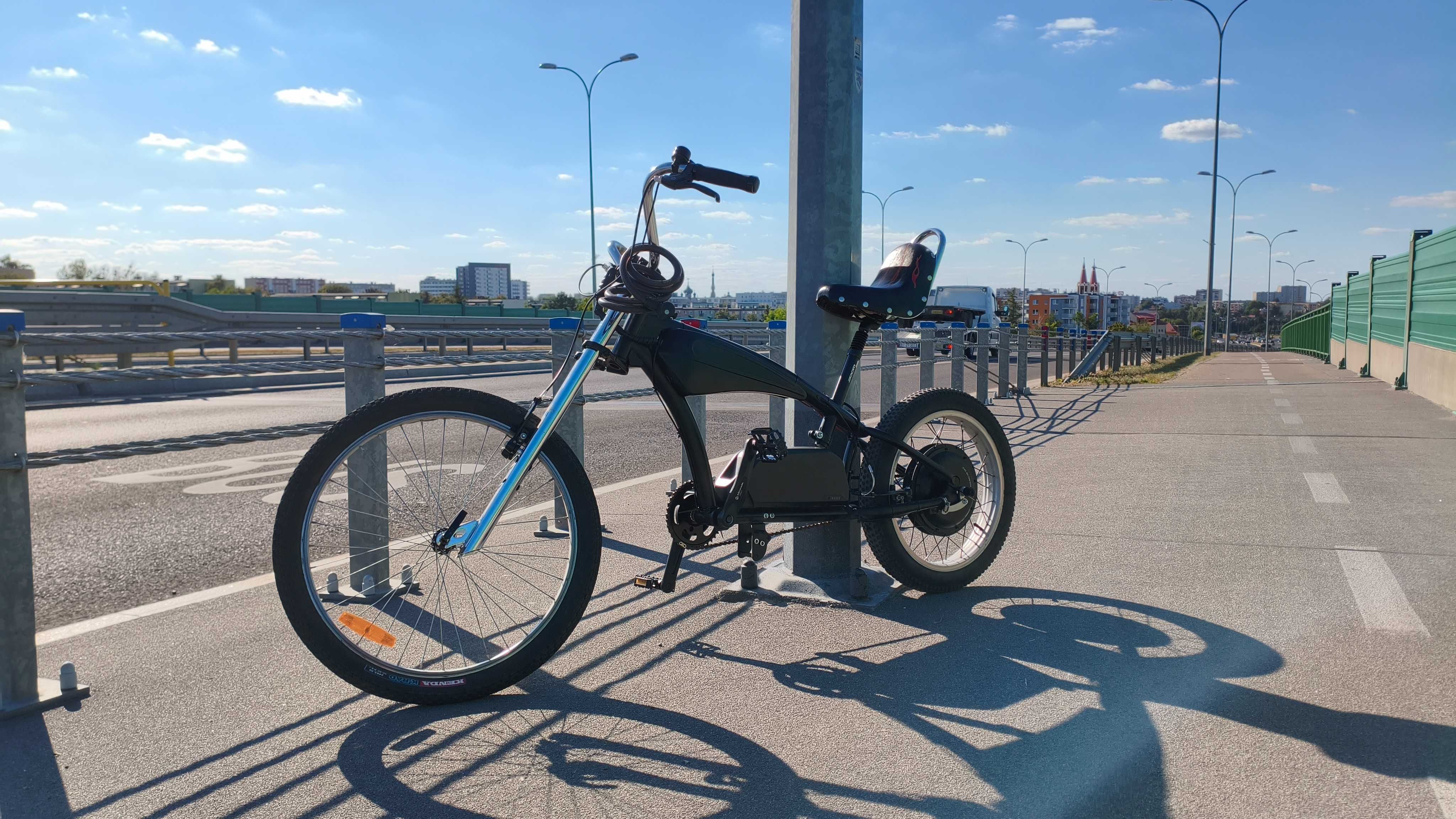 Rower elektryczny chopper Swinn Stingray dla dziecka i dorosłego