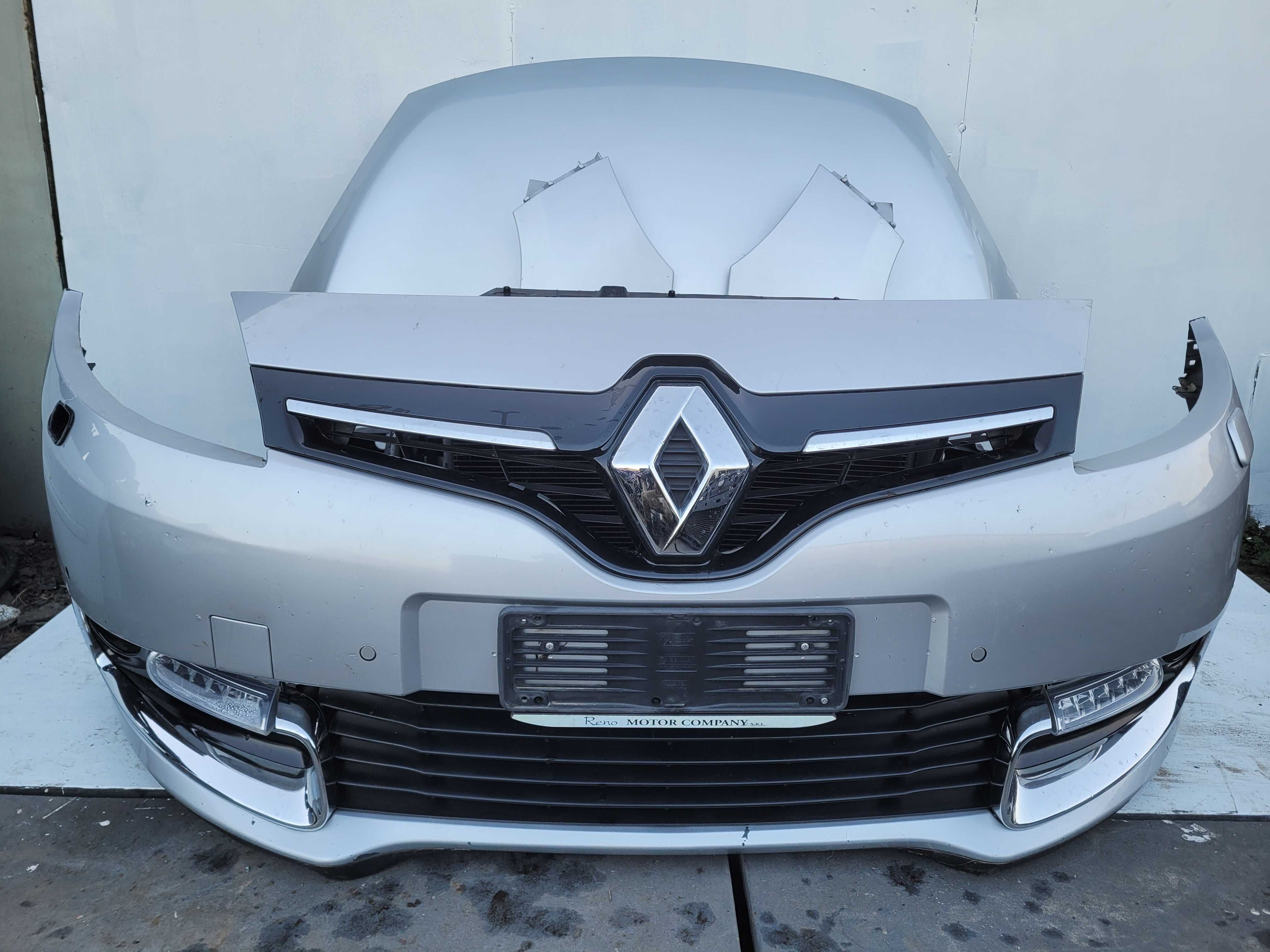 renault scenic 3 grand scenic 3 lift zderzak maska lampa blotnik kpl