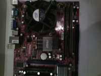 Комплект Процесор intel coreduo E6500