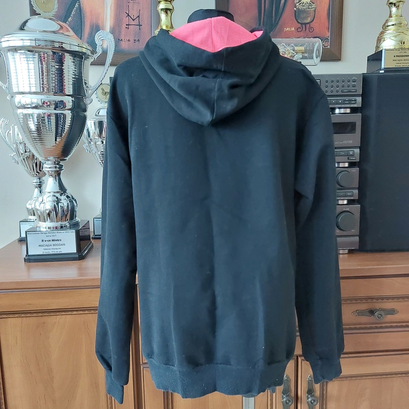Dziewczęca bluza z kapturem z aplikacją tygrysa 3D  Rozm. 158 - 164 cm