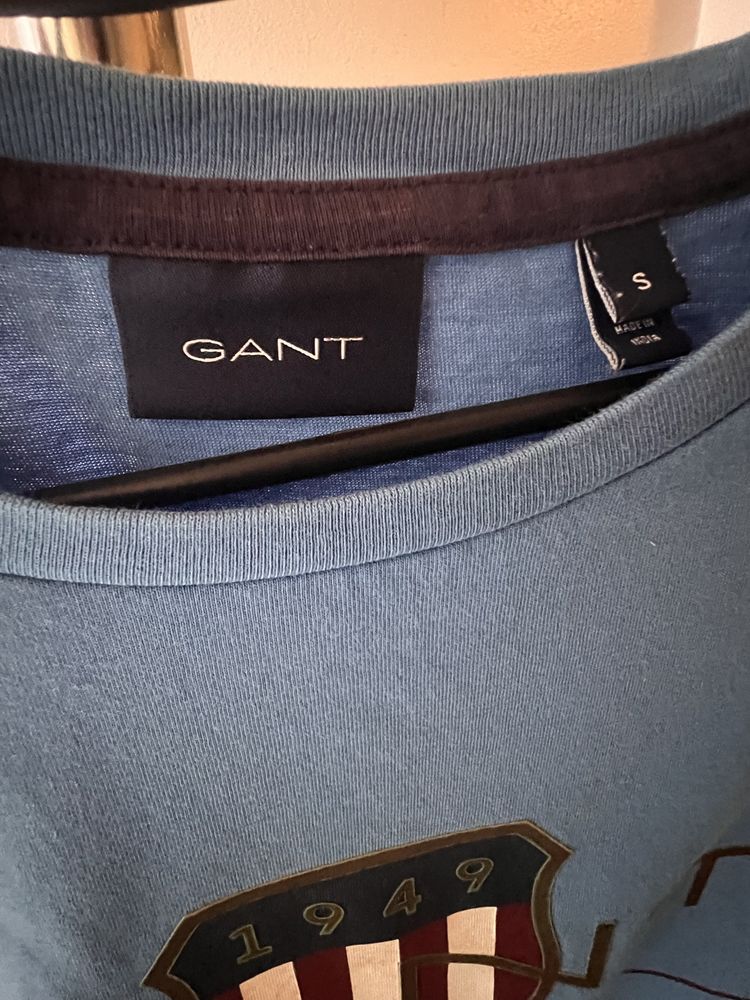 tshirt azul da gant
