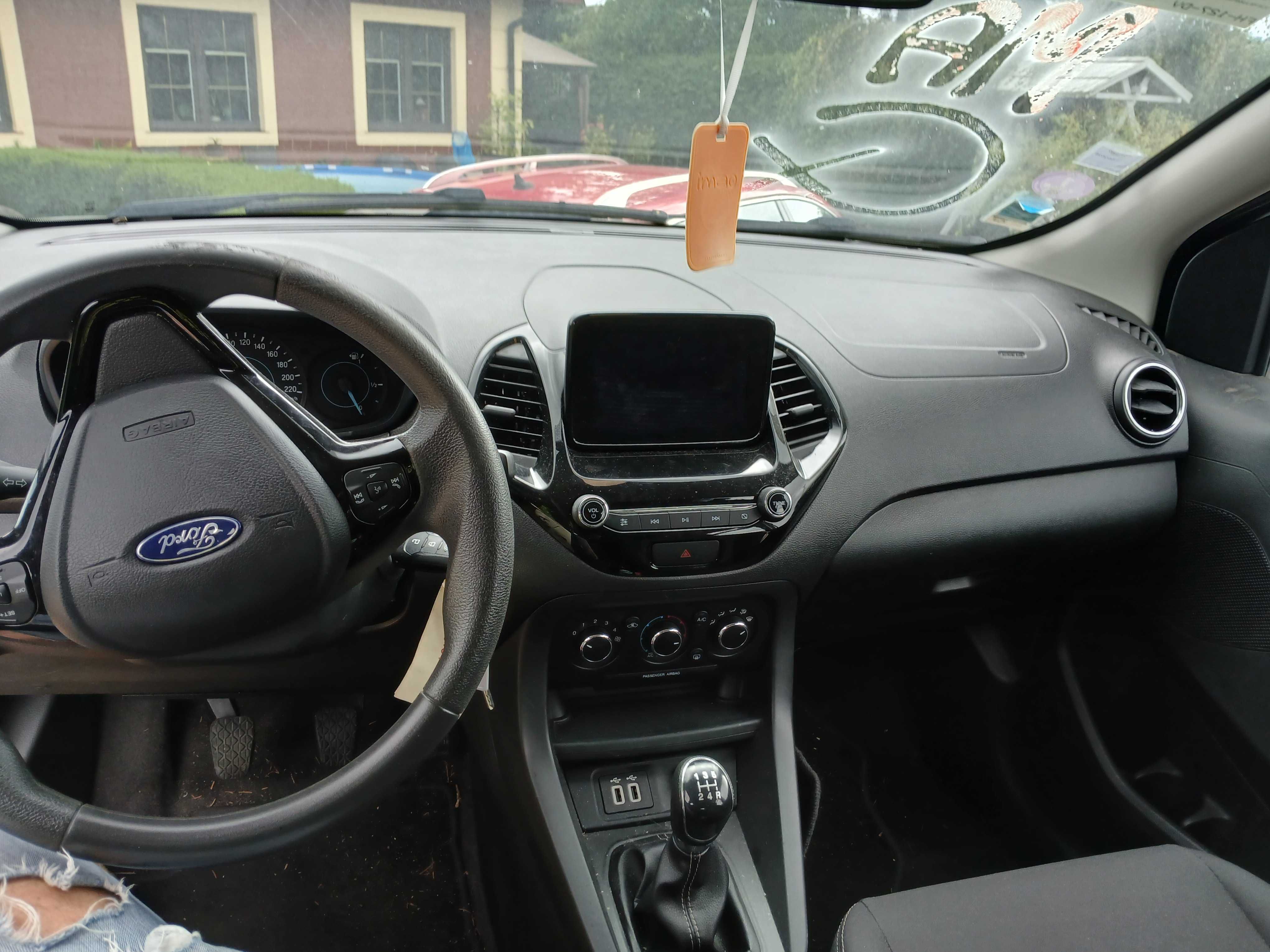 Ford Ka+ Plus jak Fiesta mod 2020 1.2B Tablet Klima 49tys.km