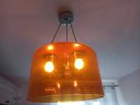 Nowy styl  Retro lampa pomarańcz chrom nowy styl