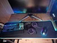 Zestaw Gamingowy Steelseries - klawiatura, mysz, słuchawki + podkładka