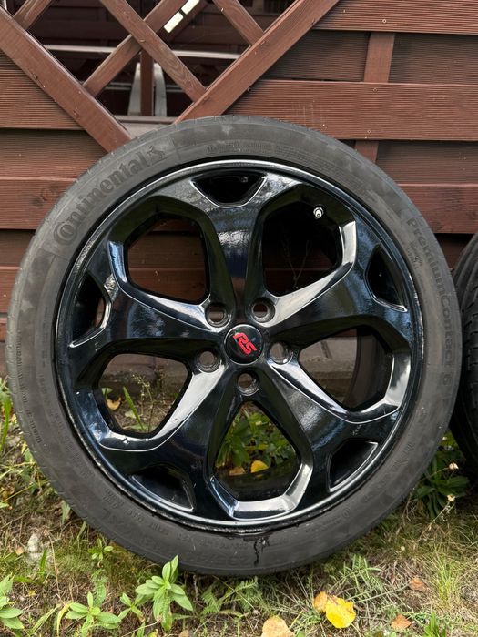 Koła Ford R18 5x108 ET55 Mondeo Kuga itp. Czarne felgi alufelgi