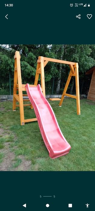 Huśtawka ogrodowa plac zabaw