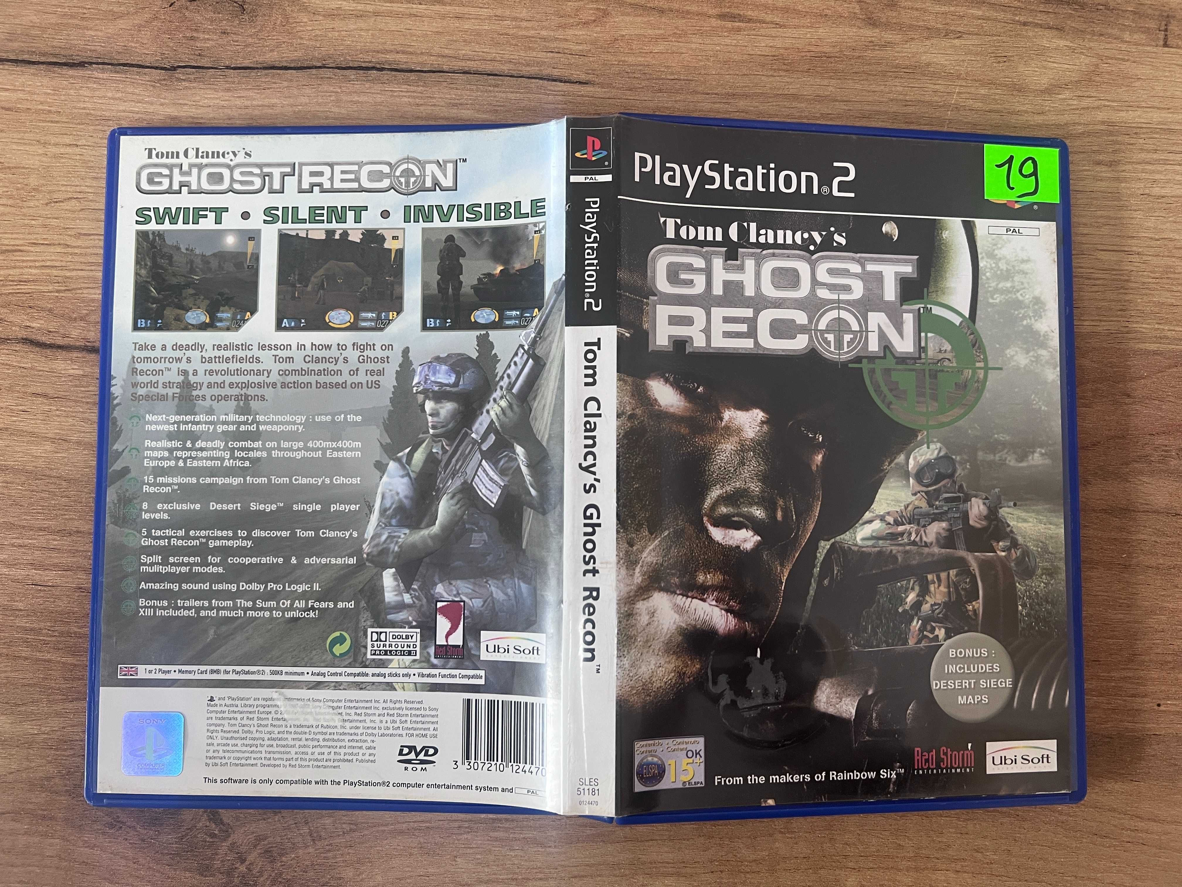 Tom Clancy's Ghost Reacon PS2 | Sprzedaż | Skup | Jasło Mickiewicza