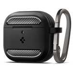 Etui na słuchawki AirPods 4 Rugged Armor- czarne