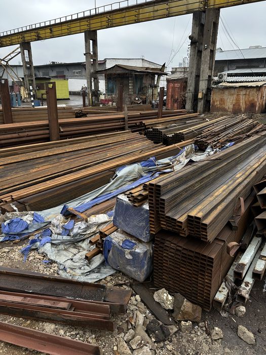 Уголок, швеллер, труба профільна та кругла, листовий прокат бу/новий