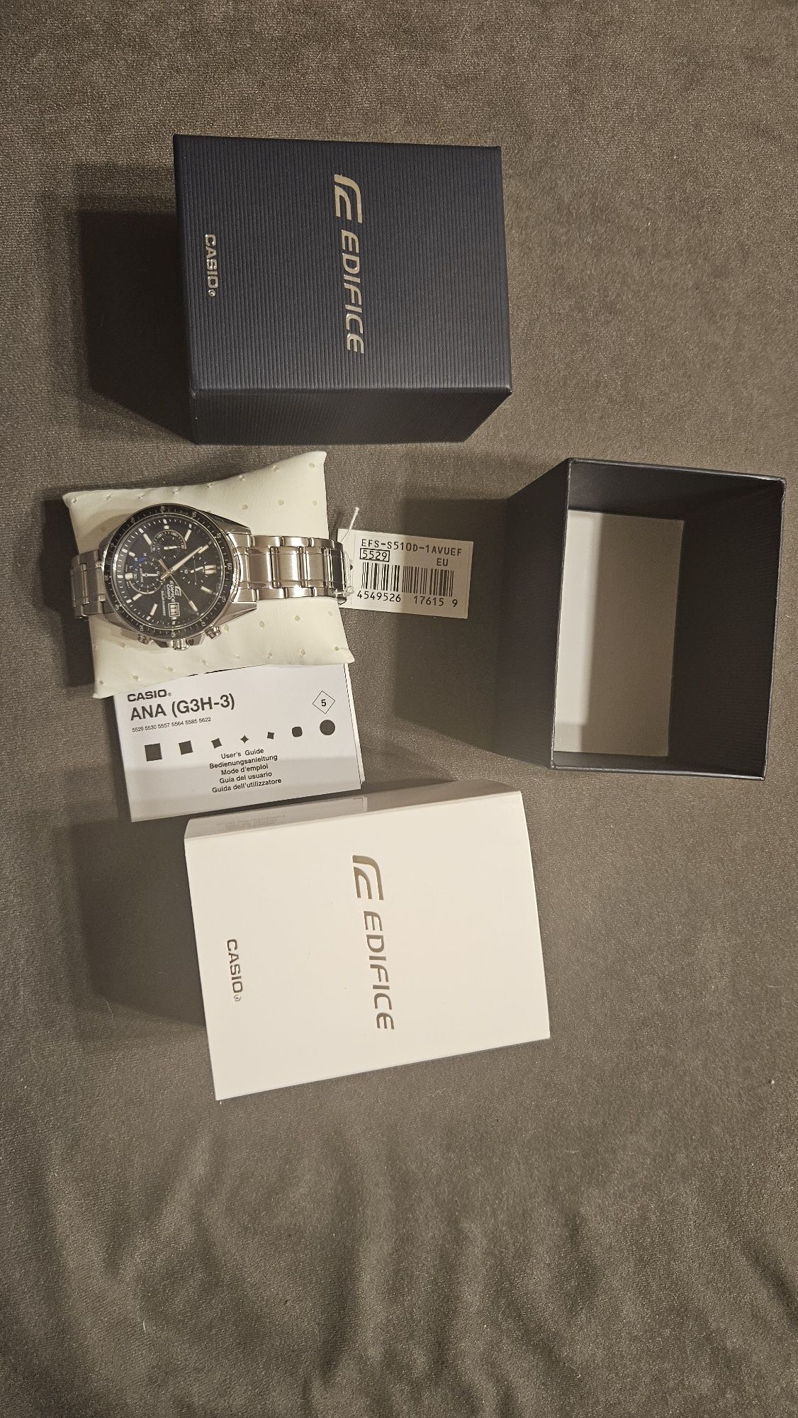 Nowy zegarek męski Casio Edifice EFS-S510D-1AVUEF Warszawa