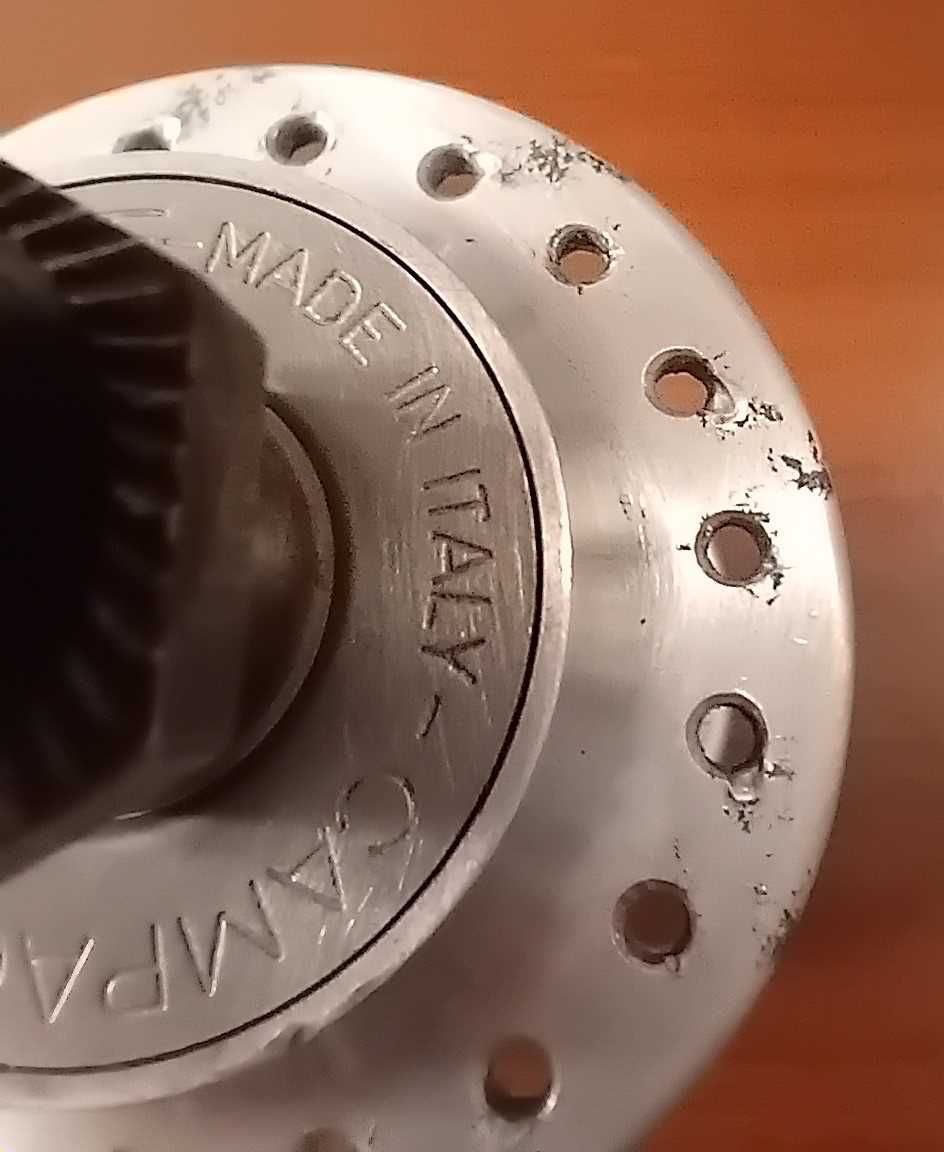 Piasty CAMPAGNOLO MIRAGE komplet przód i tył 36 otworów / retro/.