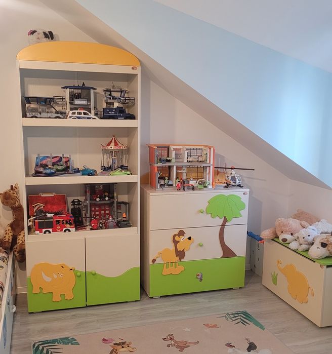 Meble dziecięce Baggi szafa komoda regal skrzynia na zabawki dla dziec