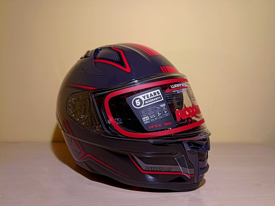 Kask motocyklowy - rozmiar L - kask integralny z blendą - 2025 - tanio