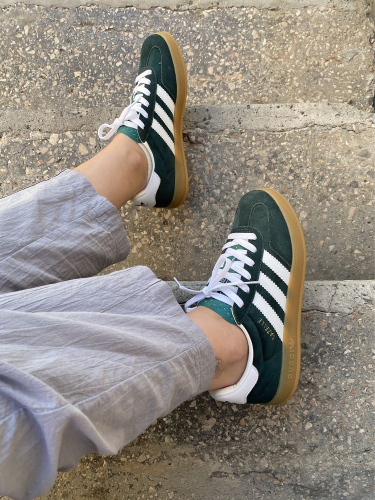 Кросівки чоловічі Adidas Gazelle Green 36-45