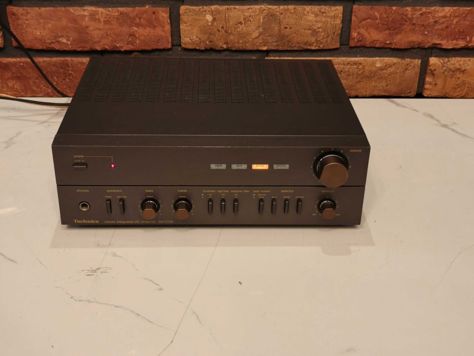 TECHNICS SU-C03 ! Rzadki wzmacniacz VINTAGE ! OKAZJA