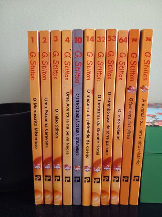 Livros "Geronimo Stilton"