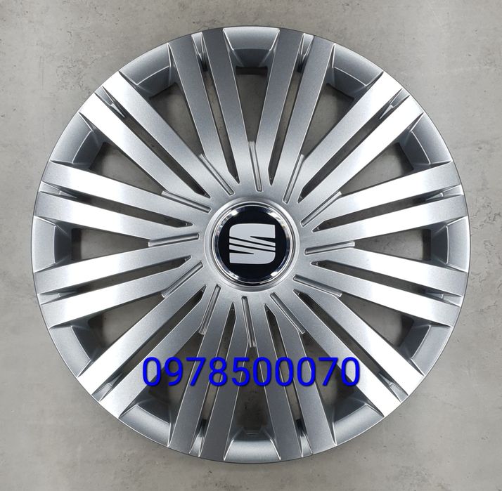 Ковпаки Seat Ibiza Altea Leon Alhambra Тoledo Ateca Колпаки Сіат