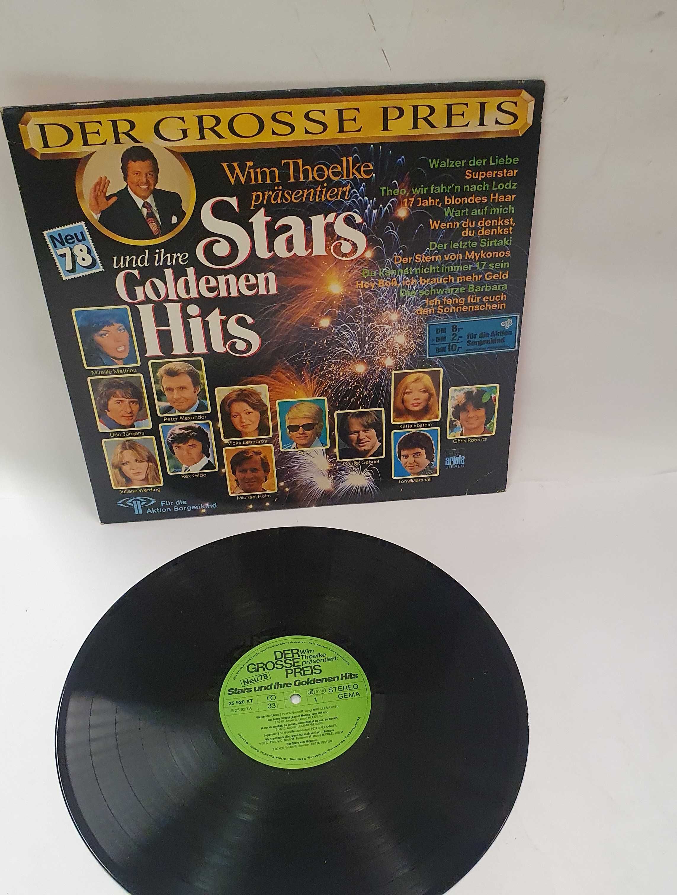 EX Der Grosse Preis Neu 78 Stars und ihre Golden Hits Wim Thoelke [1-3