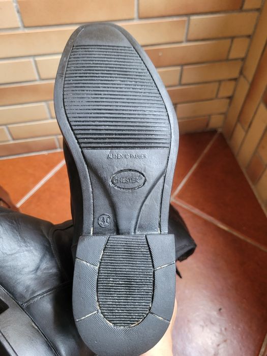 Botas de equitacao dressage chester tam 40