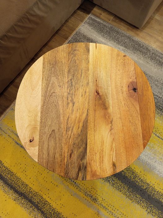 Stolik kawowy z drewna mango - loft,hadmade, industrial