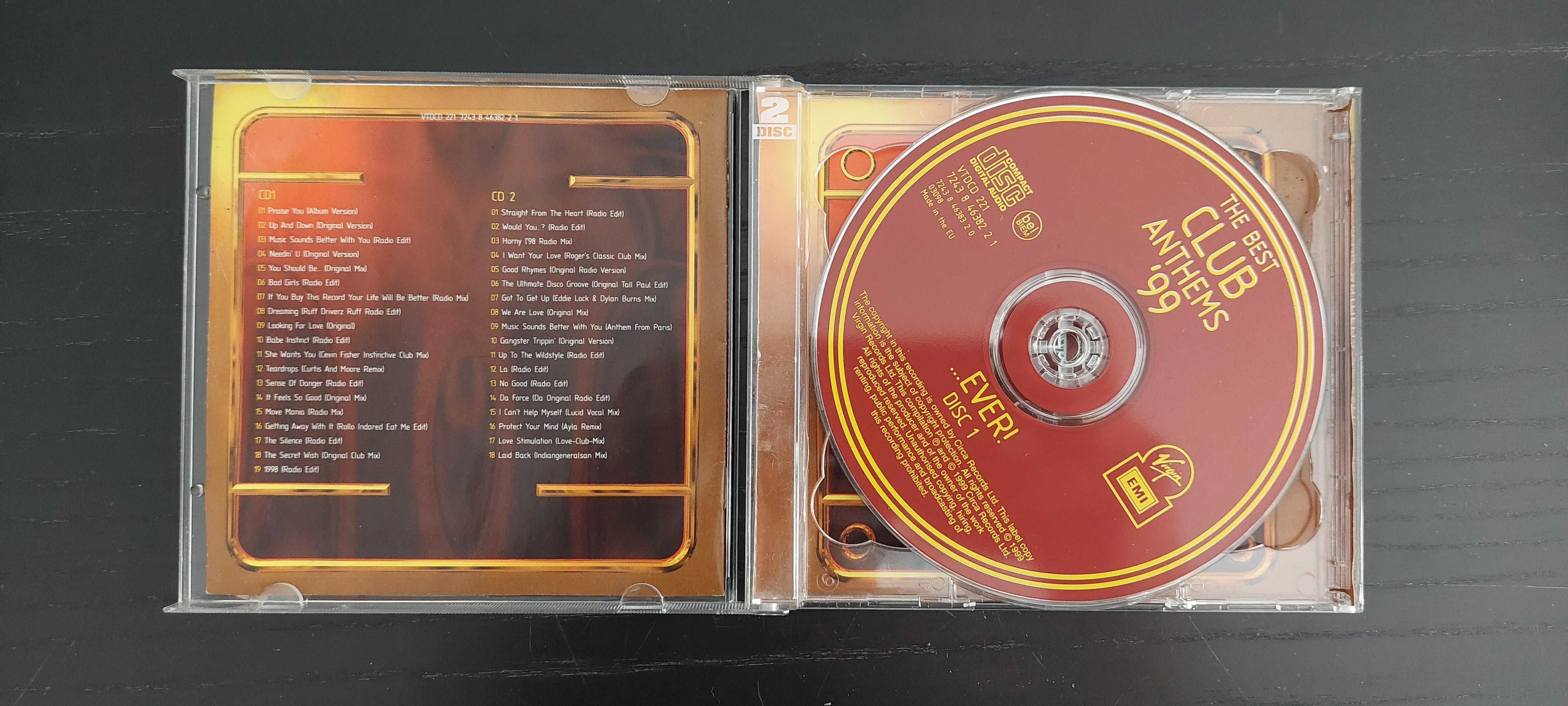 CD Original The best club anthems 99