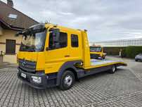 Mercedes-Benz Atego 1223  EUKRAN zapadnia holownik laweta niski najazd pomoc drogowa