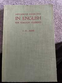Advanced Exercisers in English for Foreign Students J.O. Judd