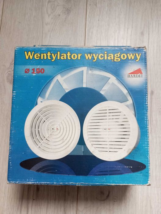 Wentylator wyciągowy 150 okrągły biały