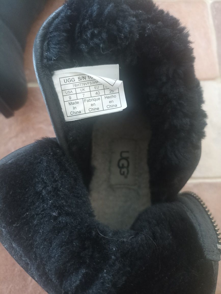Kozaki botki damskie UGG  skóra 39/40