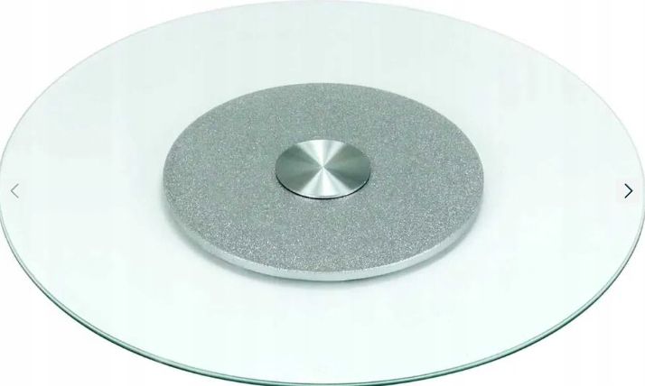 Qwork Obrotowy Talerz Do Serwowania Ze Szkła Hartowanego 70 Cm Opis